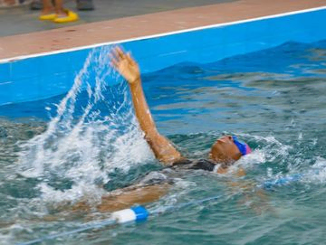 Woman Swimming